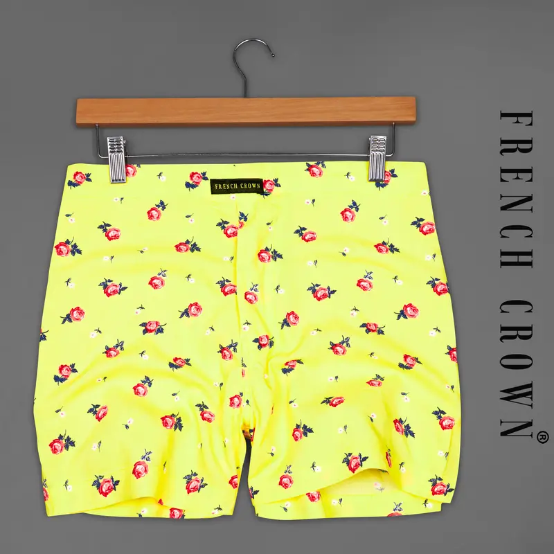Mindaro Leamon Rose Printed Premium Cotton Boxer 1