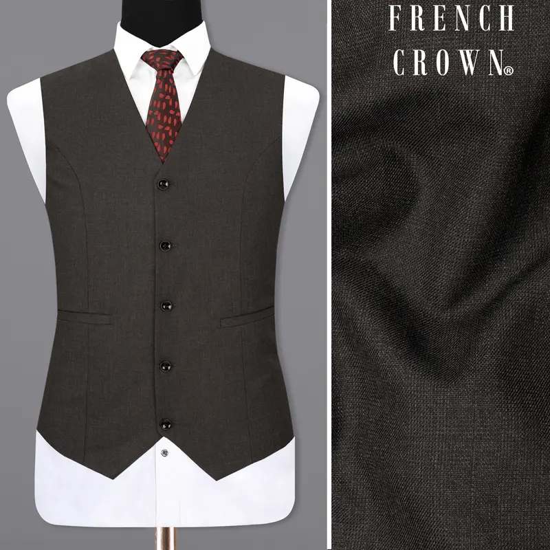 Mine Shaft Brown Waistcoat 1