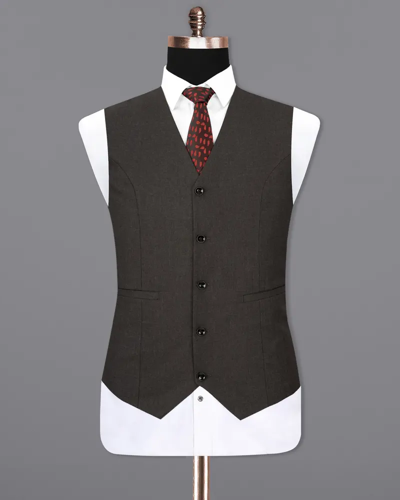 Mine Shaft Brown Waistcoat 2