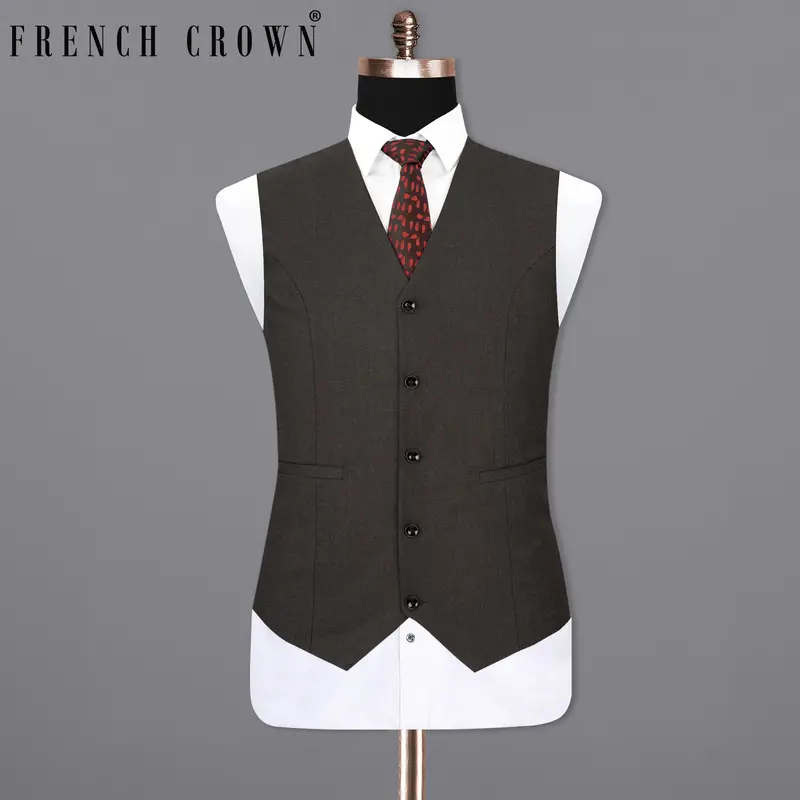 Mine Shaft Brown Waistcoat 7