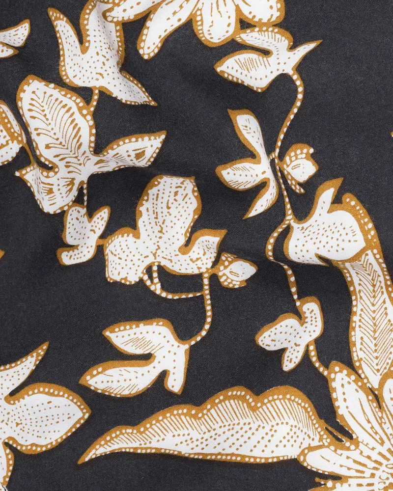 Mine Shaft Floral Printed Premium Tencel Shorts 3
