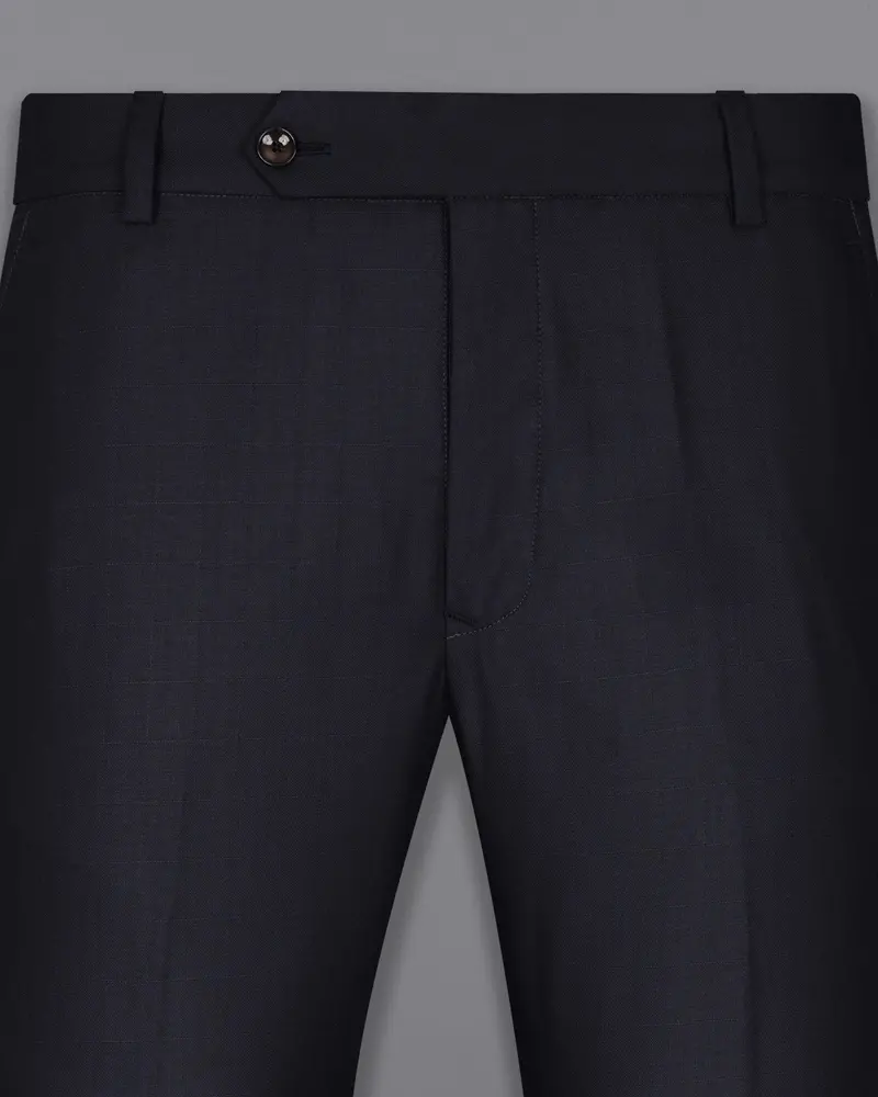 Mirage Black Checked Woolrich Pant 2