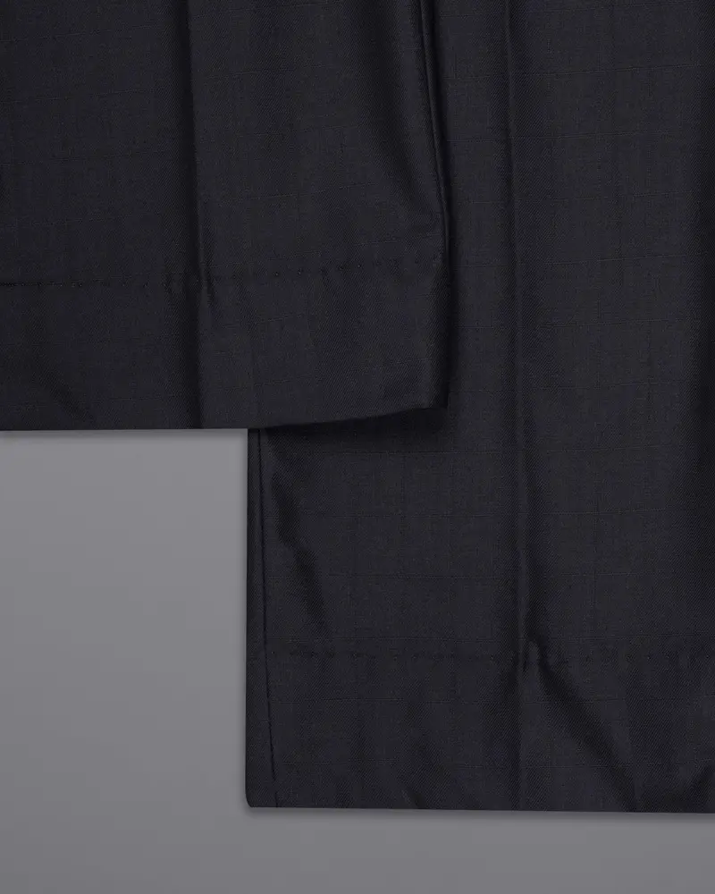 Mirage Black Checked Woolrich Pant 6