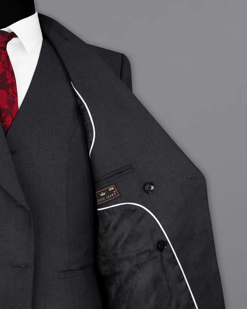 Mirage Black Double Breasted Blazer 6