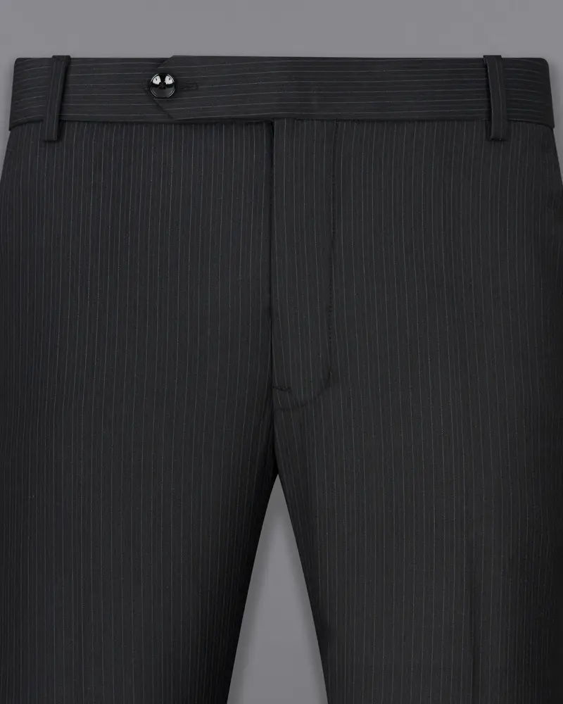 Mirage Black Striped Pant 2
