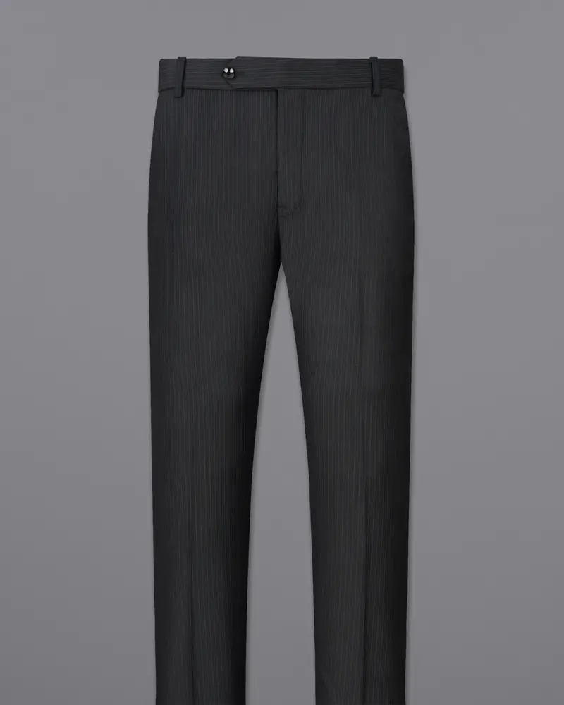 Mirage Black Striped Pant 4