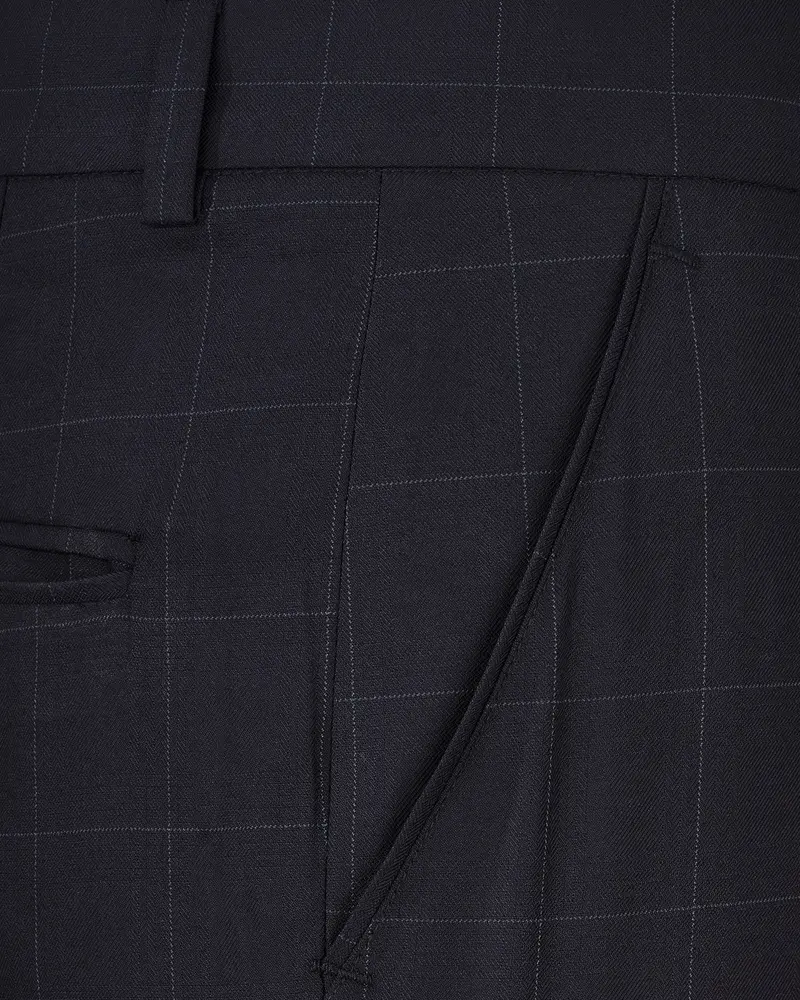 Mirage Blue Plaid Pant 5