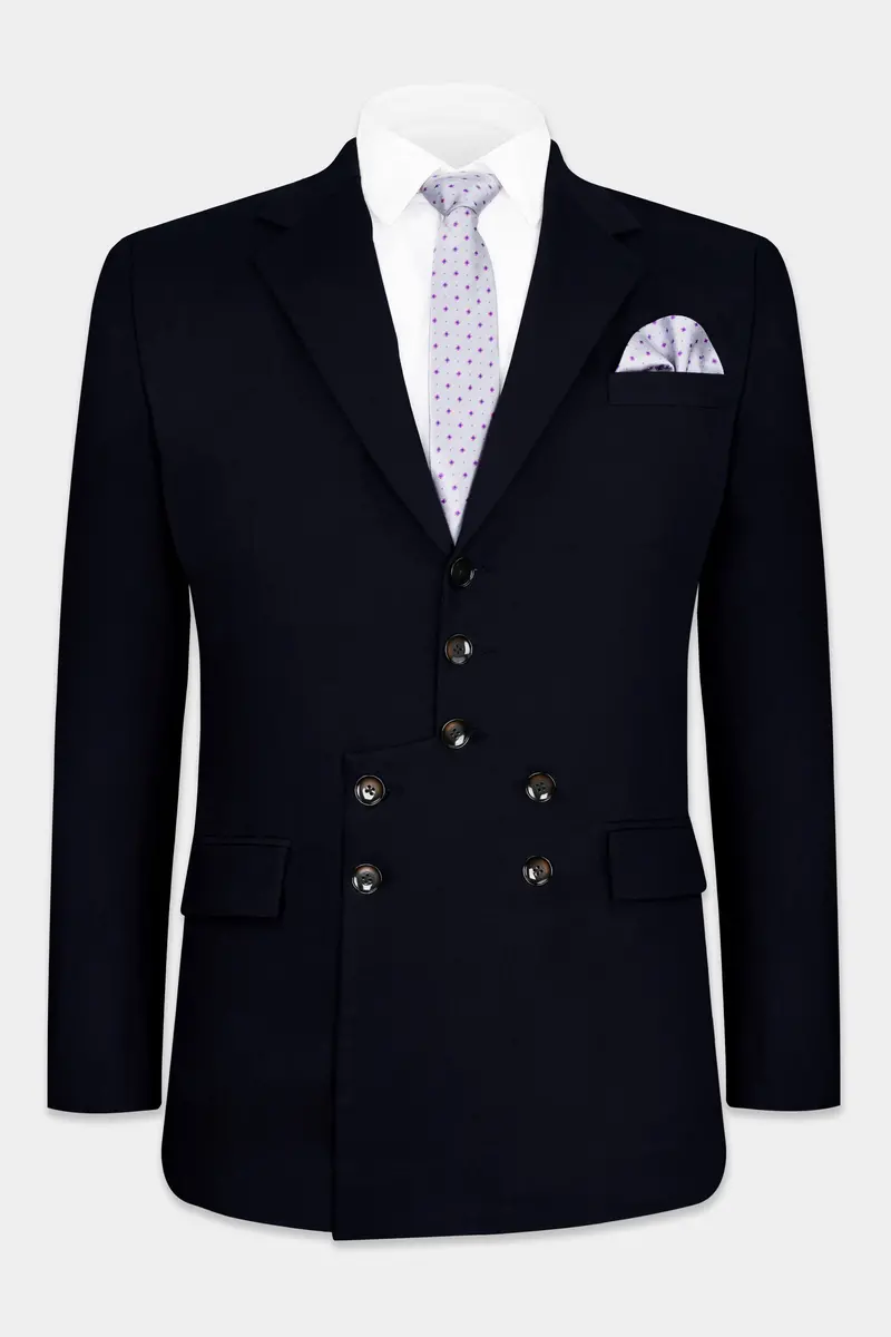 Mirage Blue Premium Cotton Designer Suit 11