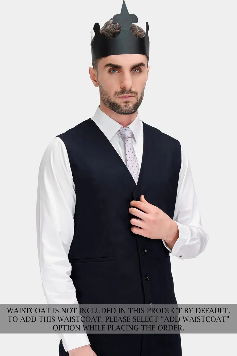Mirage Blue Premium Cotton Designer Suit 9