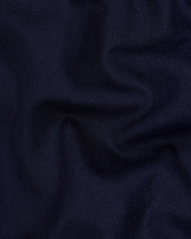 Mirage Blue Pure Wool Pant 3