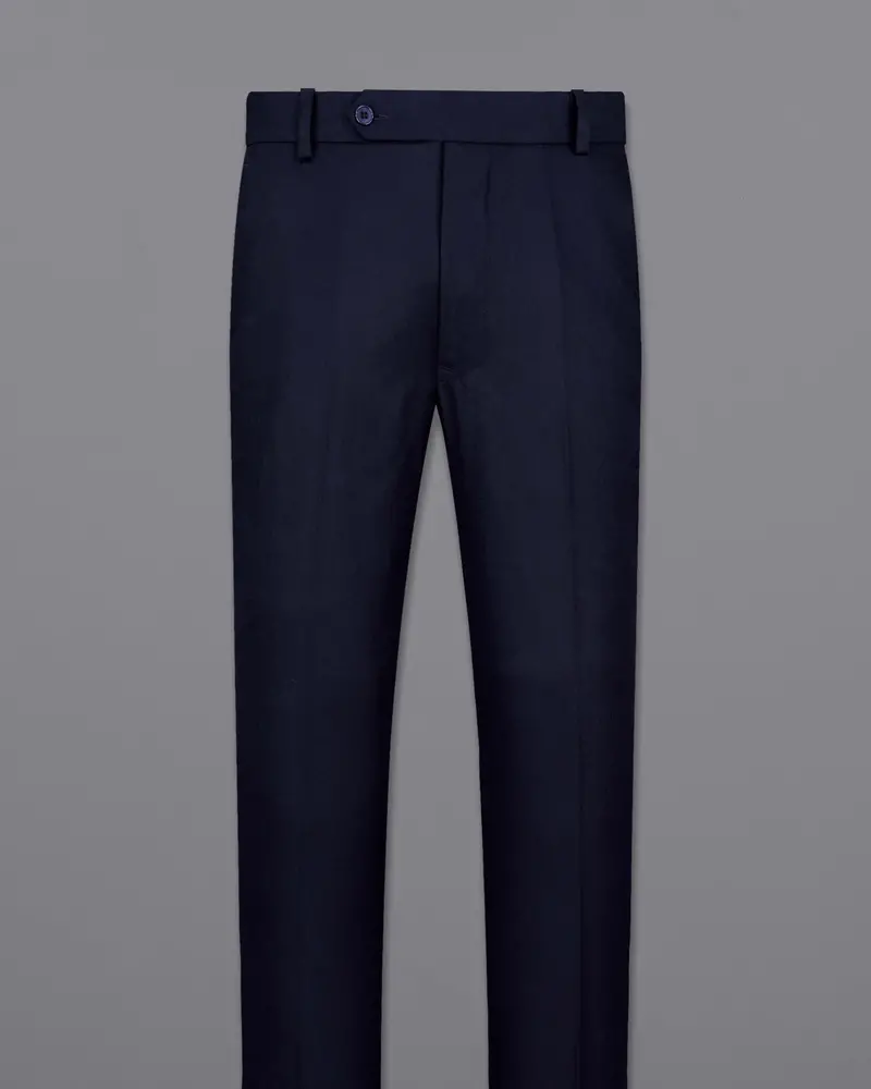 Mirage Blue Pure Wool Pant 4