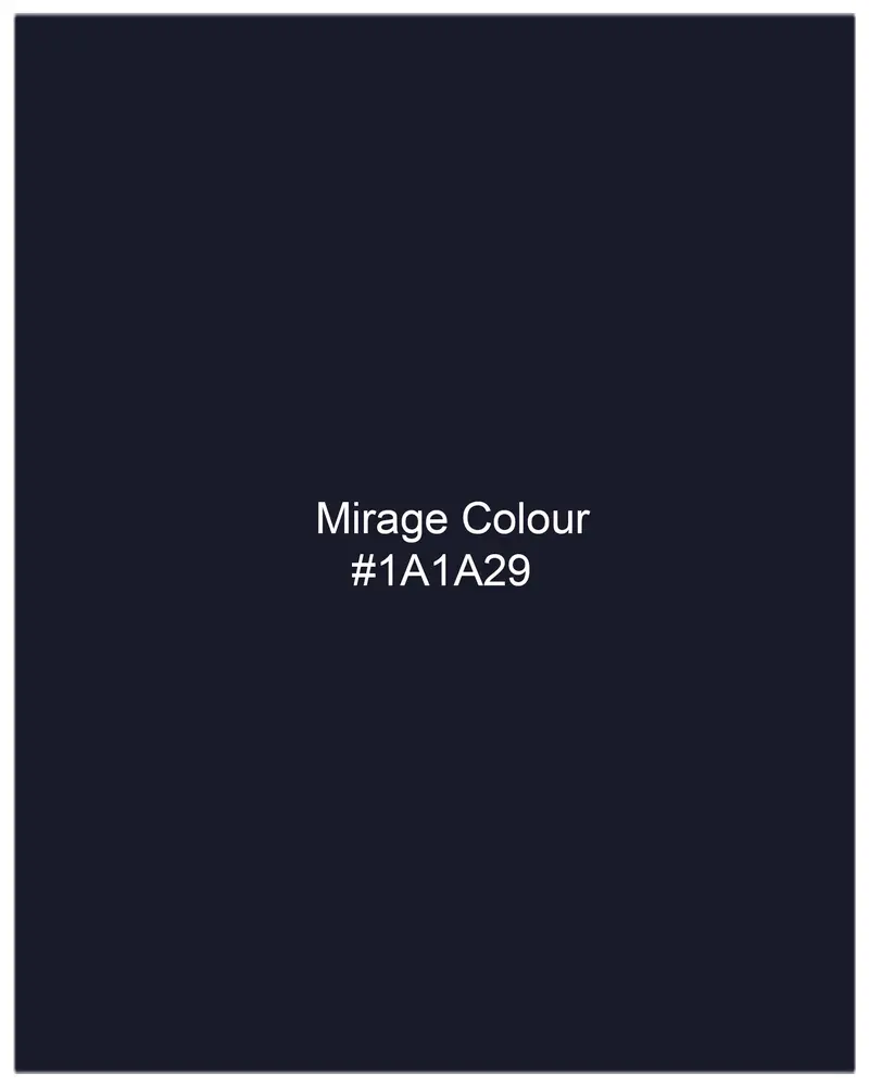 Mirage Blue Pure Wool Waistcoat 8