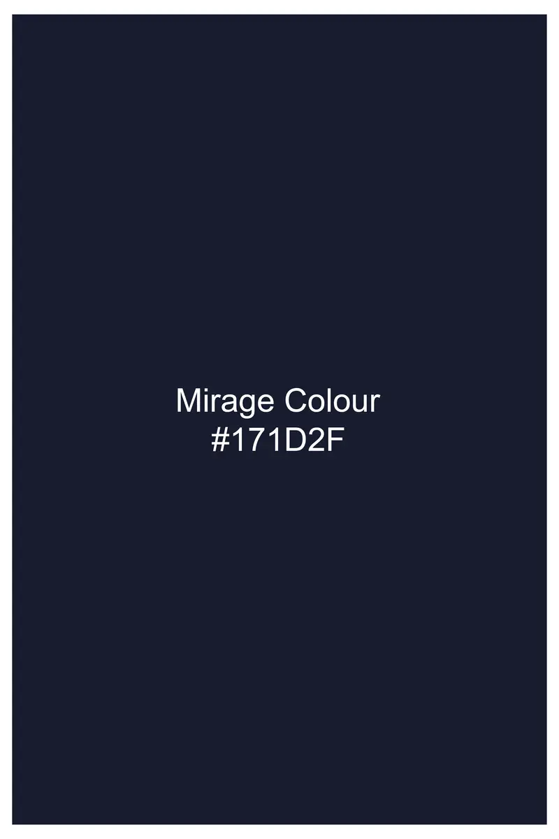 Mirage Blue Subtle Sheen Viscose Kurta 9