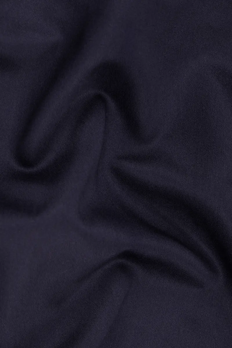 Mirage Blue Textured Pant 3