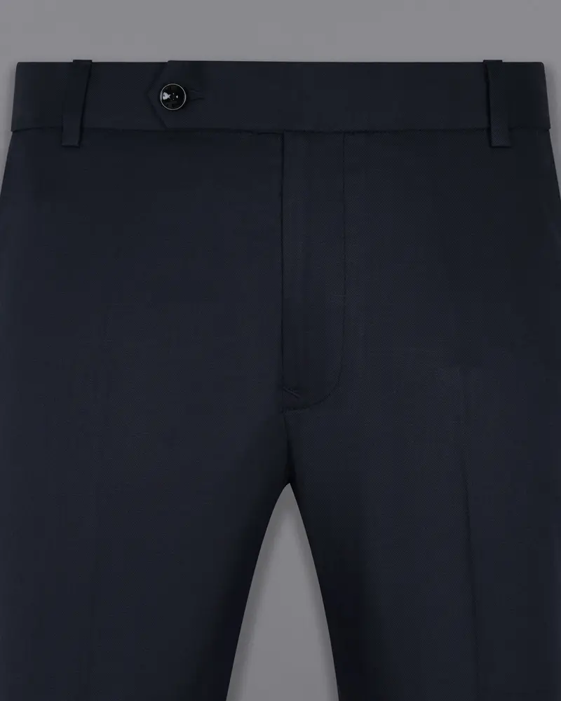 Mirage Blue Wool Rich Pant 2