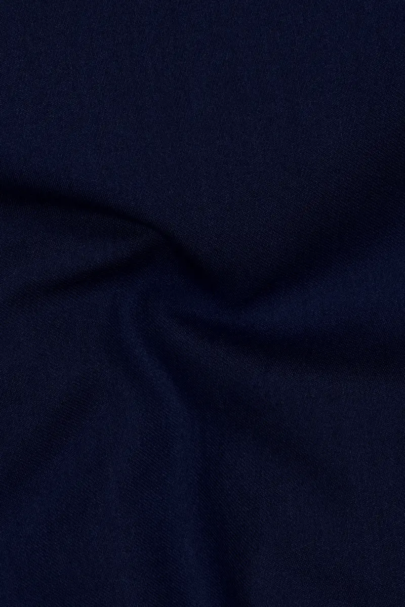 Mirage Blue Wool Rich Pant 3