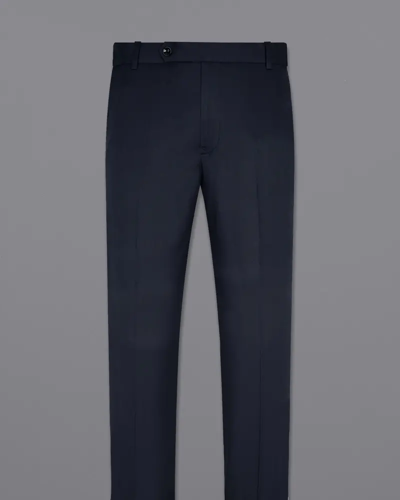 Mirage Blue Wool Rich Pant 4