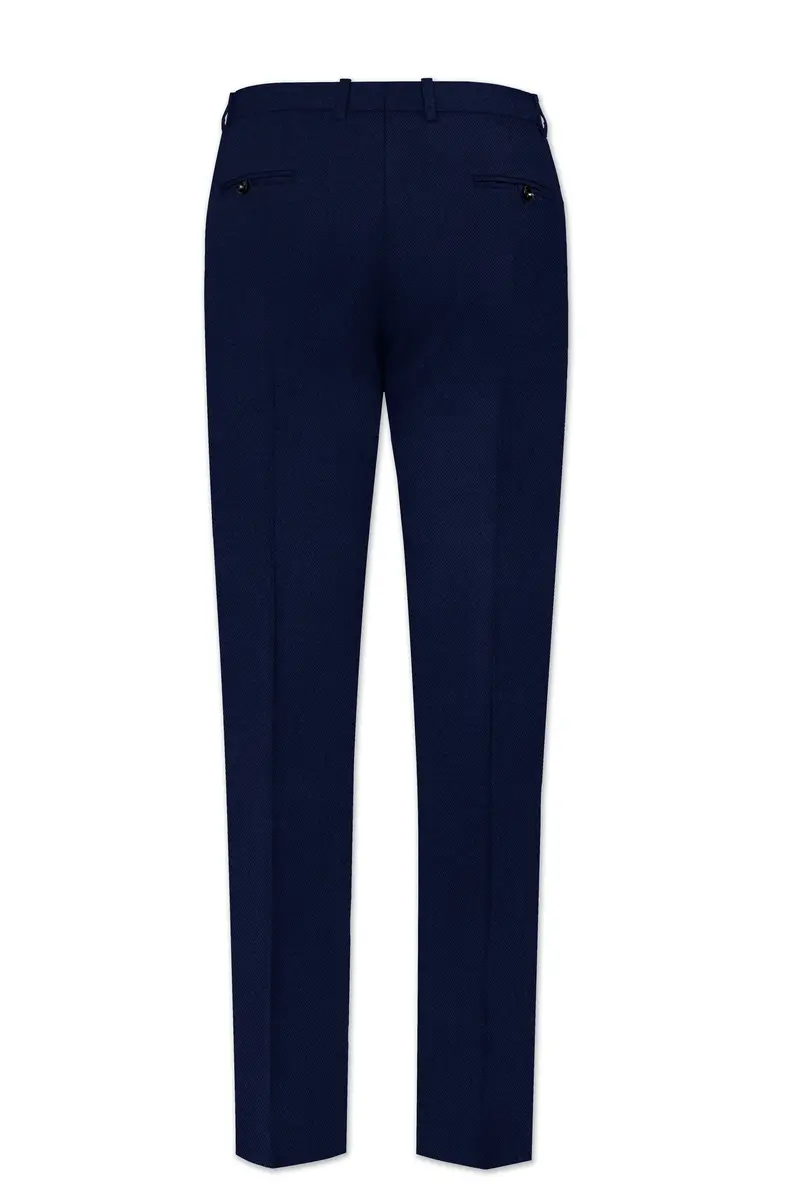 Mirage Blue Wool Rich Pant 5