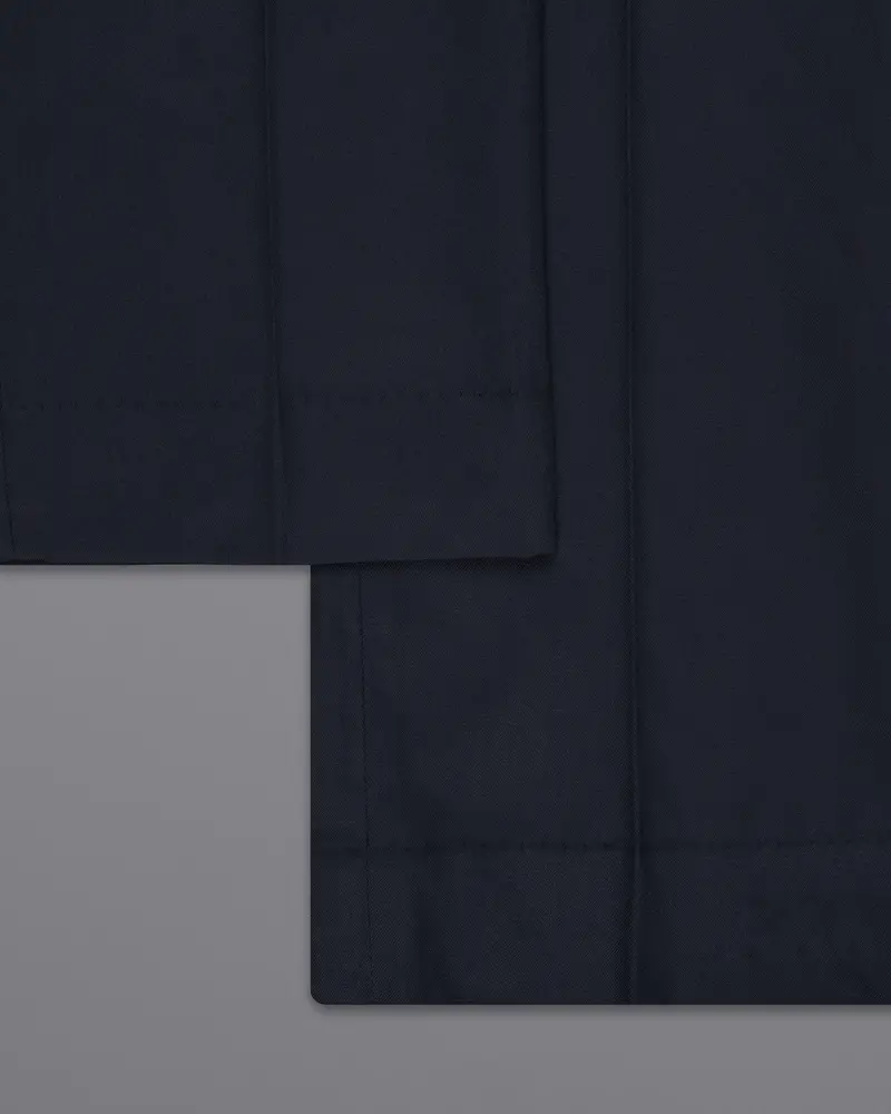Mirage Blue Wool Rich Pant 6
