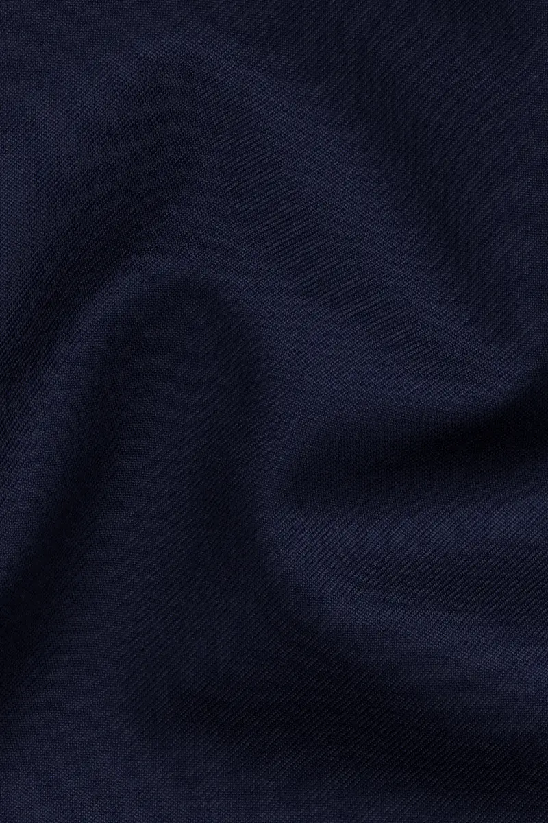 Mirage Blue Wool Rich Single Breasted Blazer 3