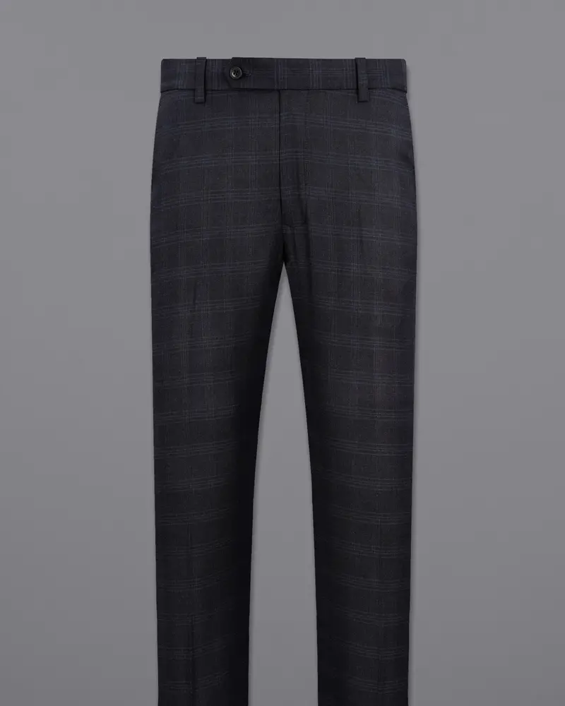 Mirage Gray Plaid Pant 4