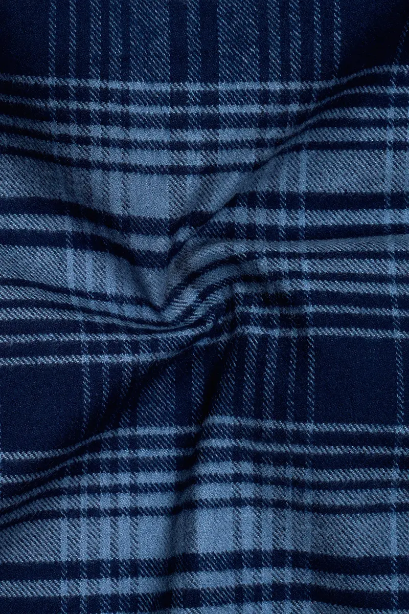 Mirage With Regent Blue Checkered Flannel Shirt 3