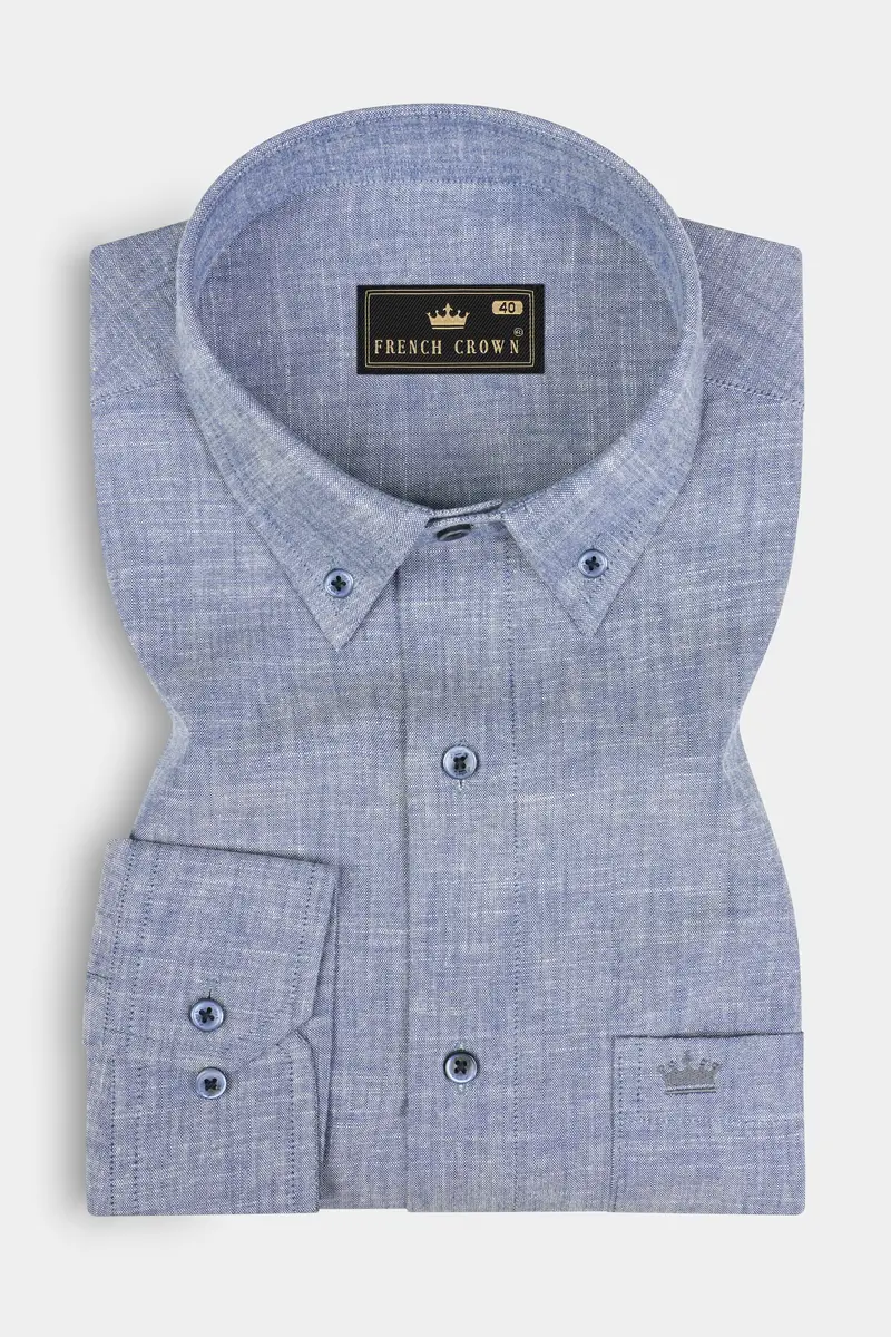 Mischka Gray Royal Oxford Shirt 3
