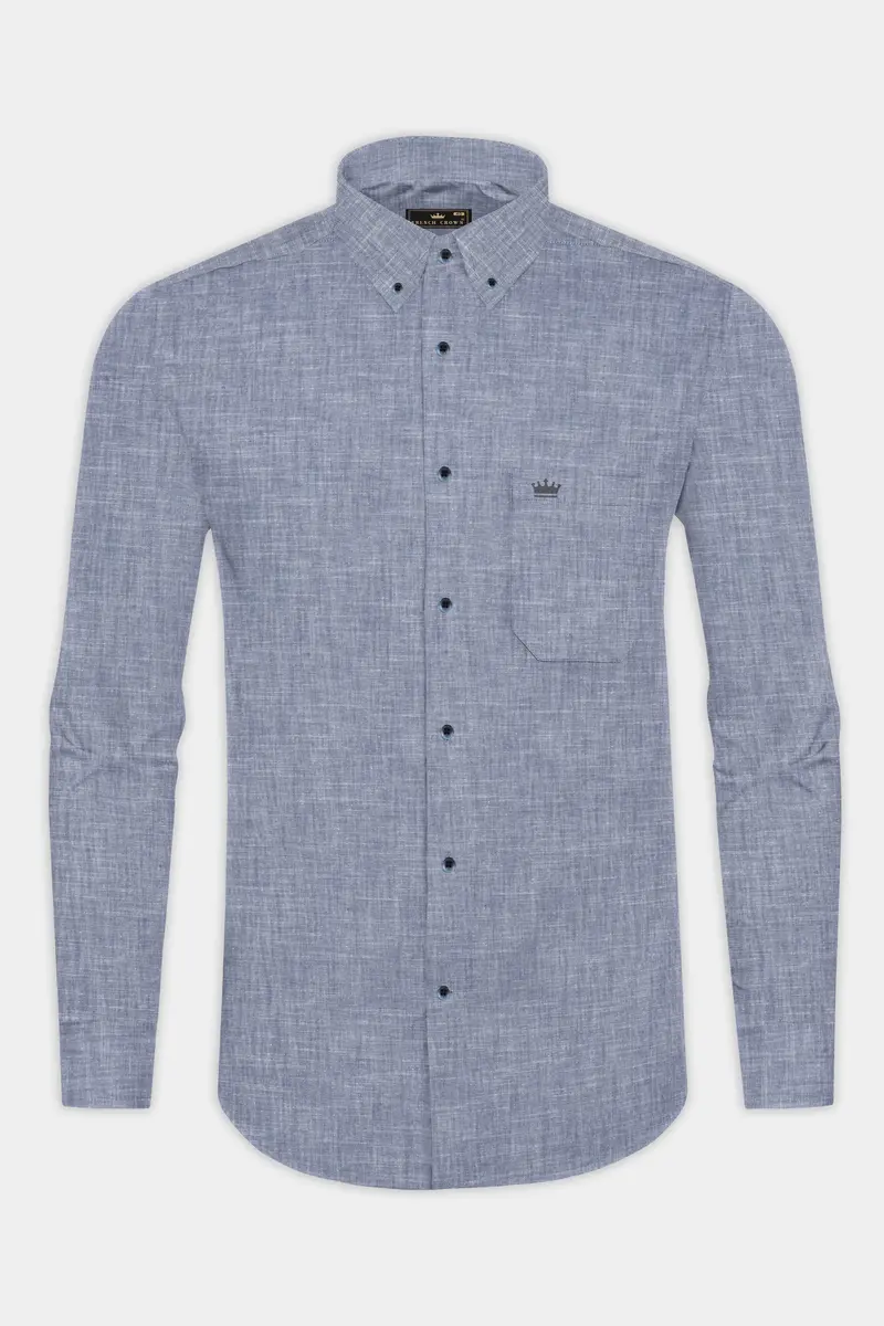 Mischka Gray Royal Oxford Shirt 4