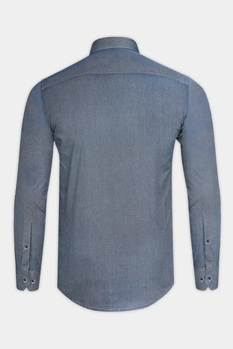 Mist Gray Heavyweight Royal Oxford Shirt 5