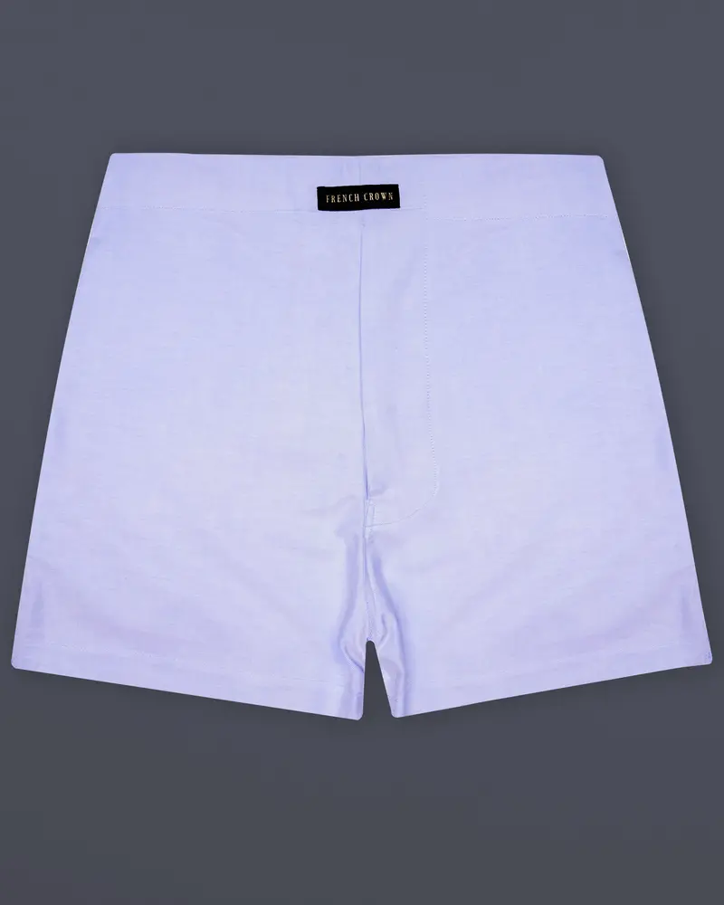 Mistiq-Perano Blue Solid Oxford Premium Cotton Boxer 1