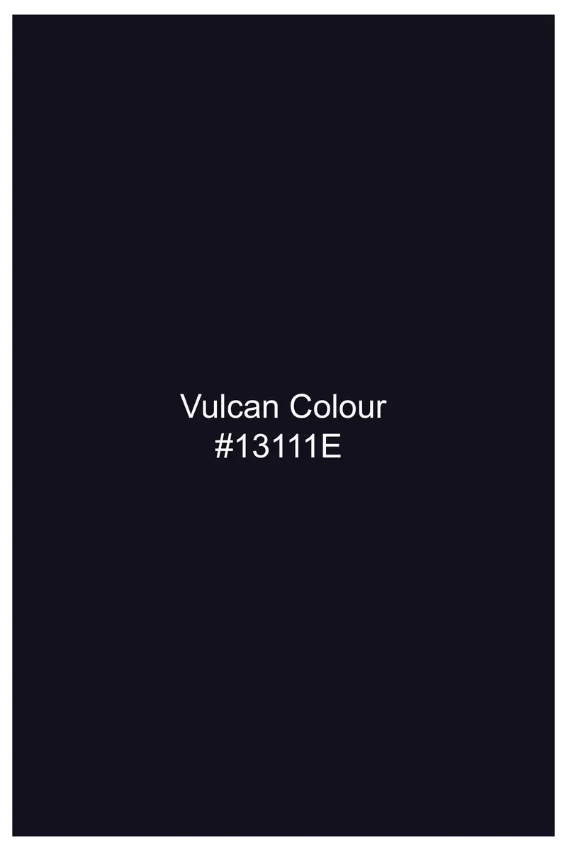 Monarch-Vulcan Blue Diamond Textured Wool Rich Slight Stretch Waistband Pant 8