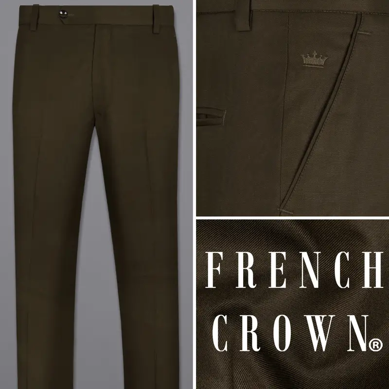 Mondo Brown  Premium Cotton Pant 1