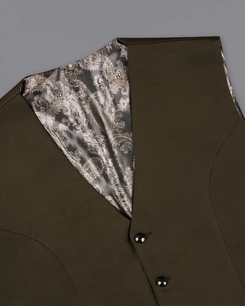 Mondo Brown Premium Cotton Waistcoat 4