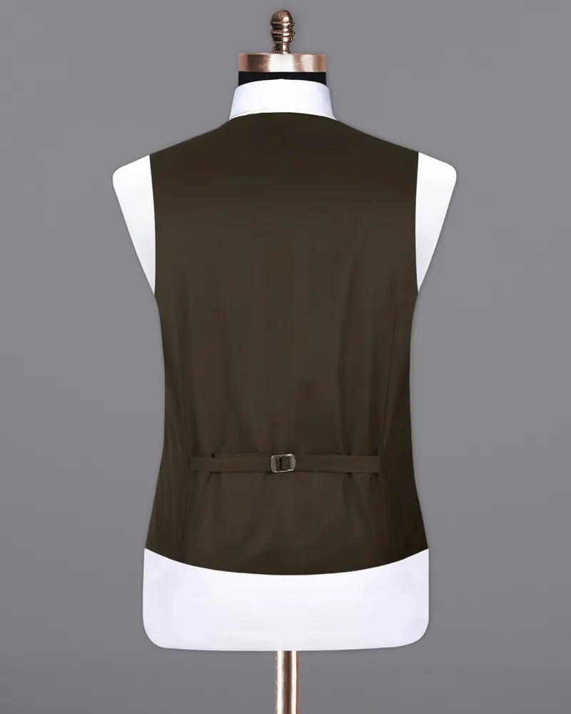 Mondo Brown Premium Cotton Waistcoat 6