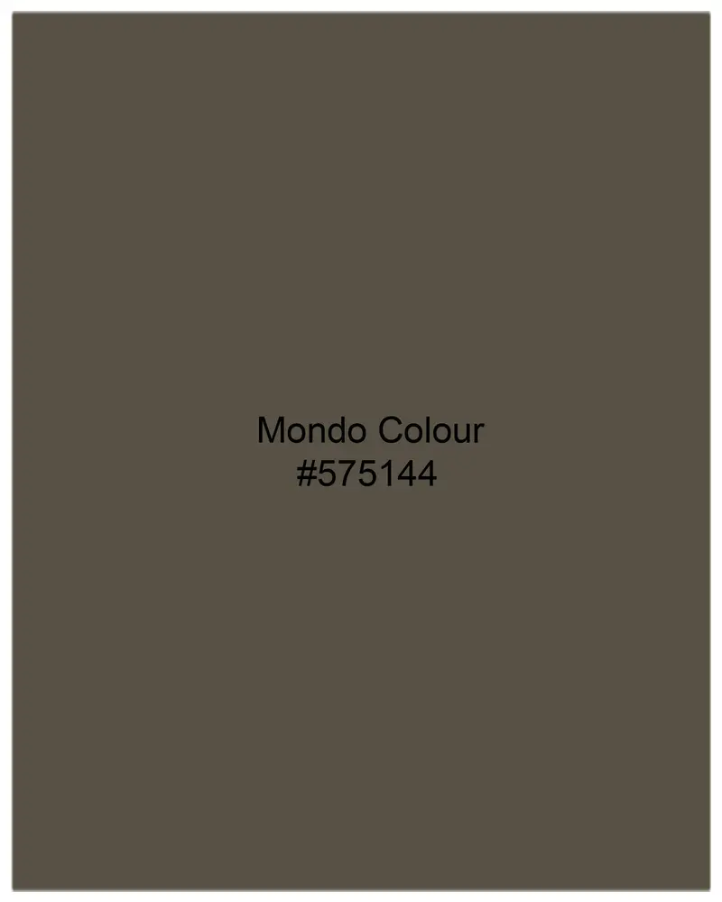 Mondo Brown Textured Waistcoat 8