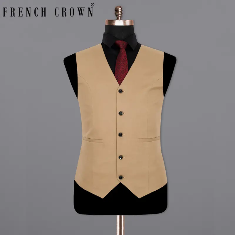 Mongoose Cream Premium Cotton Waistcoat 1