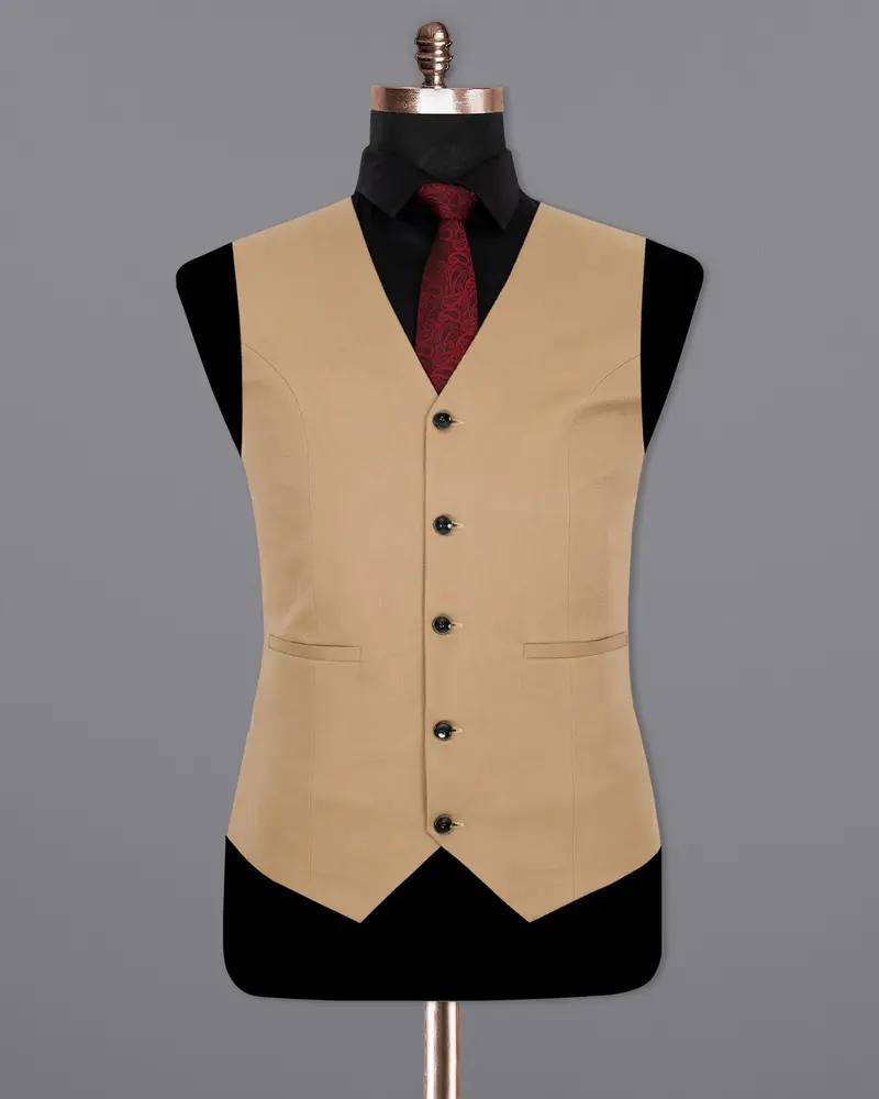 Mongoose Cream Premium Cotton Waistcoat 2