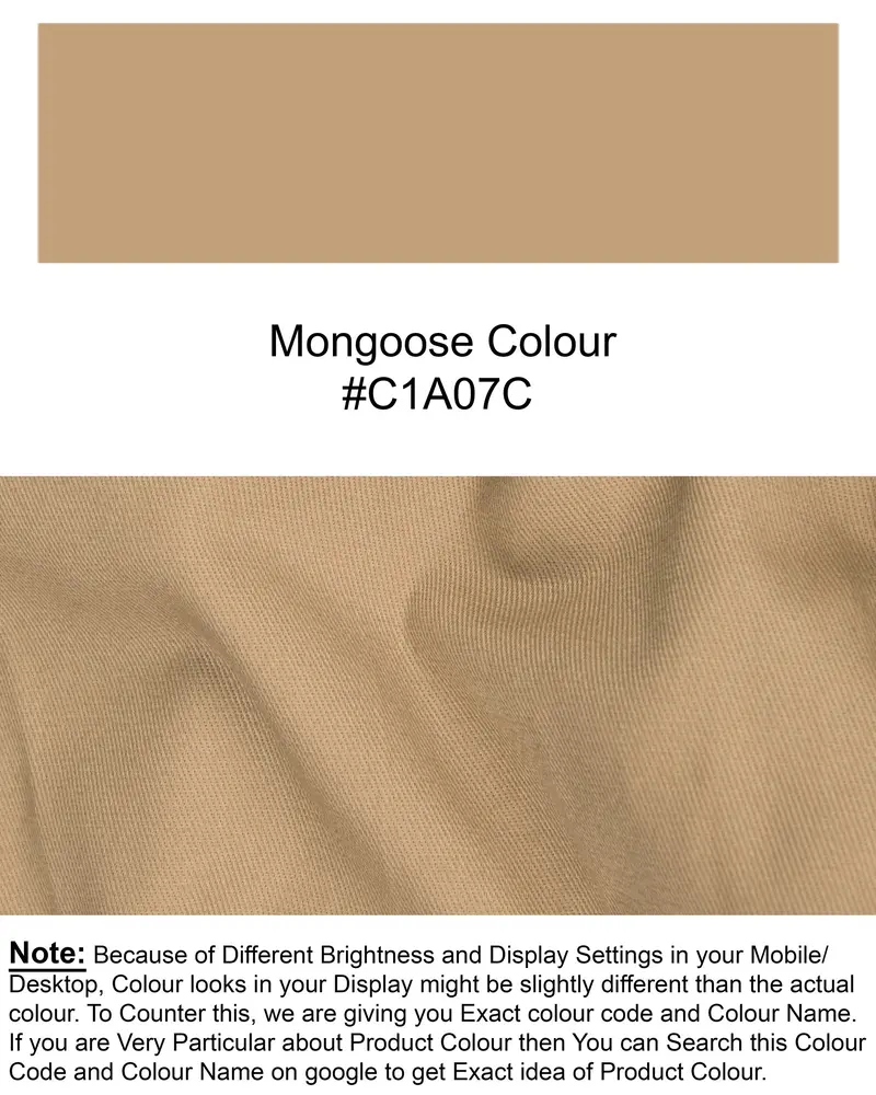 Mongoose Cream Premium Cotton Waistcoat 7