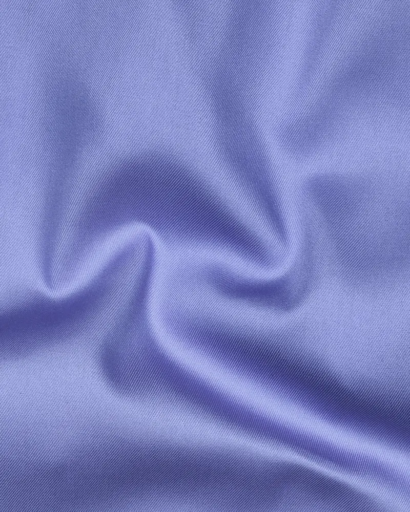 Moody Blue Twill Textured Premium Cotton Shirt 2