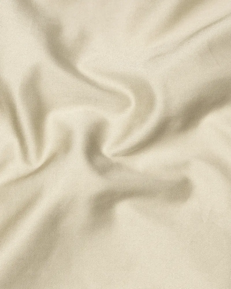 Moon Mist Beige Stretchable Double Breasted Premium Cotton Traveler Suit 3