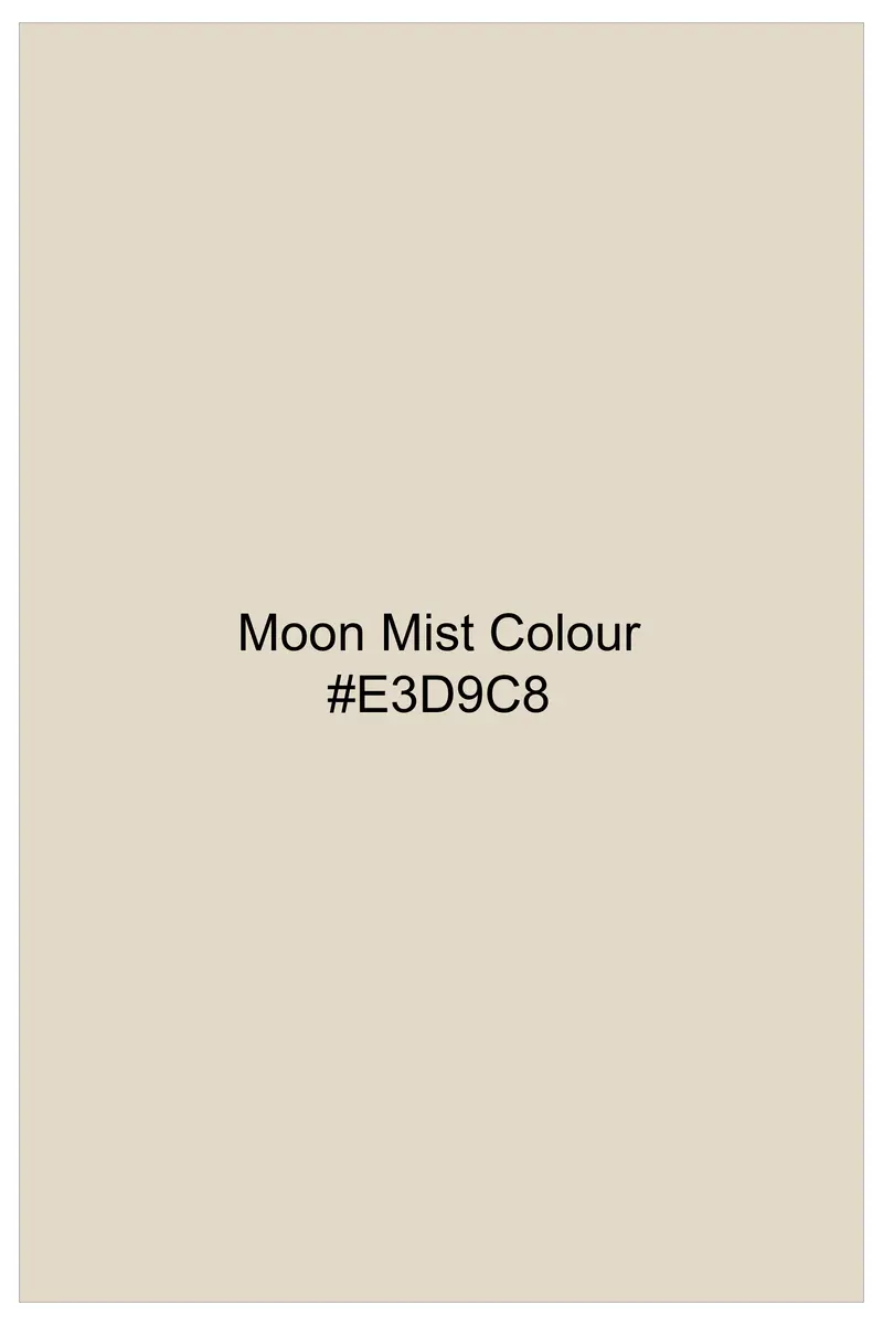 Moon Mist Cream Solid Wool Blend Double Breasted Blazer 10