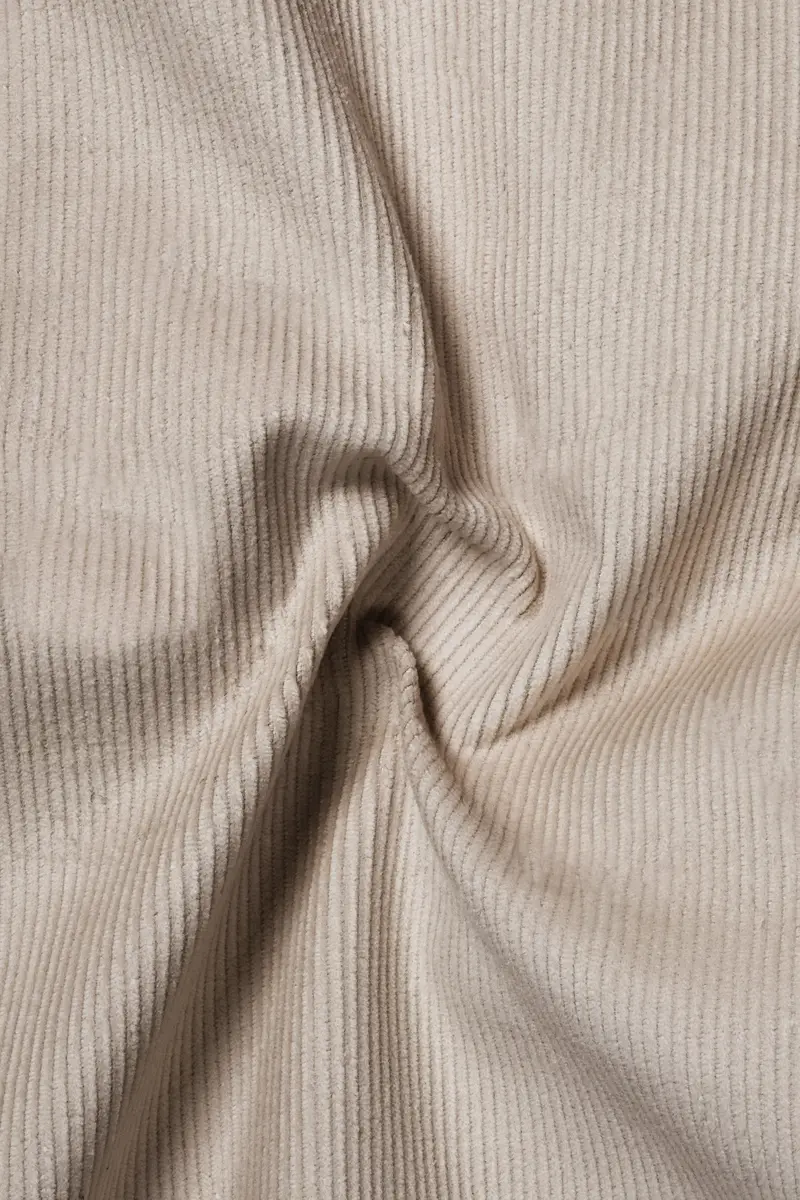 Moonbeam-Moon Mist Cream Textured Corduroy Premium Cotton Single Breasted Sports Suit 3