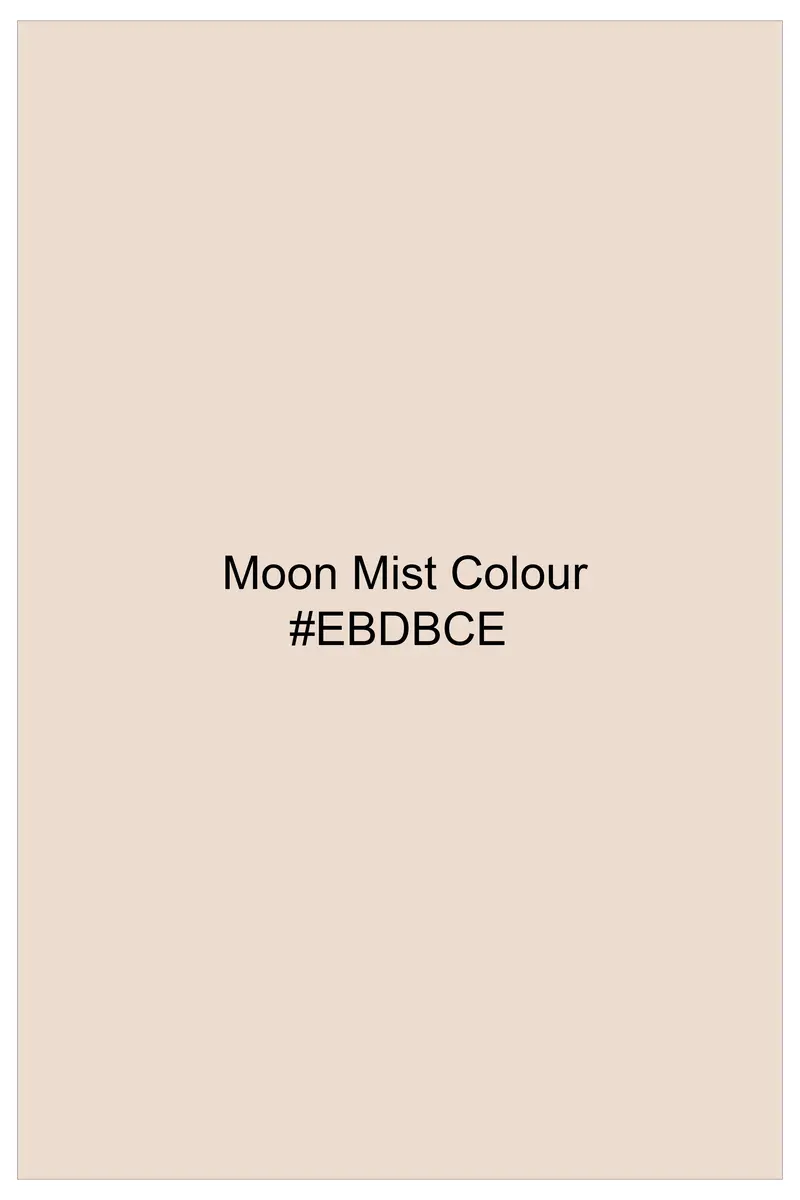 Moonbeam-Moon Mist Cream Textured Corduroy Premium Cotton Waistcoat 5