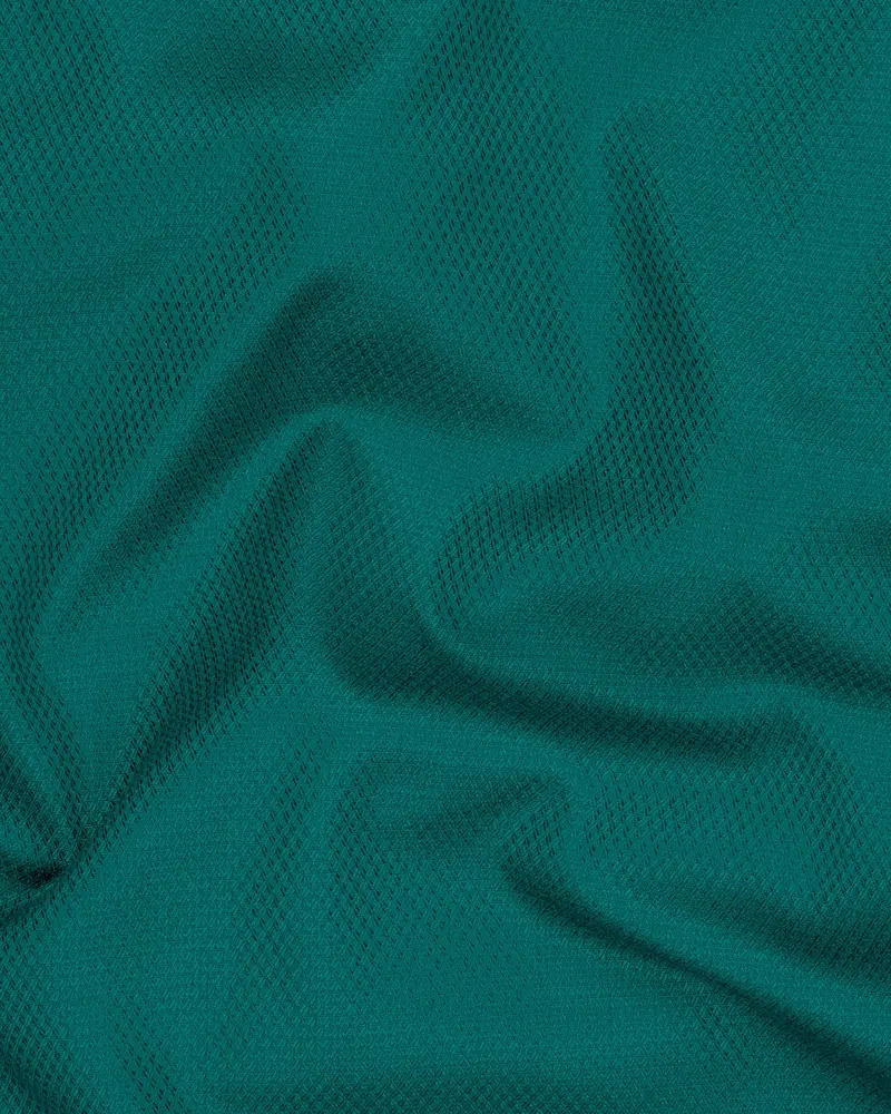 Mosque Green Wool Rich Waistcoat 3