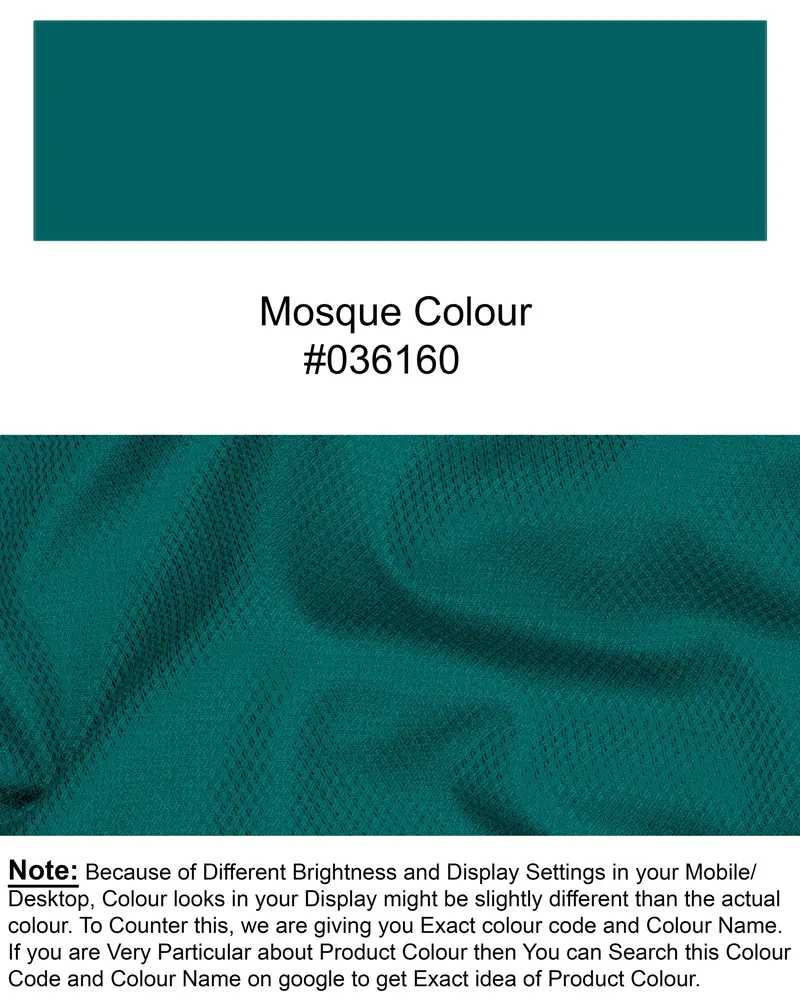 Mosque Green Wool Rich Waistcoat 8