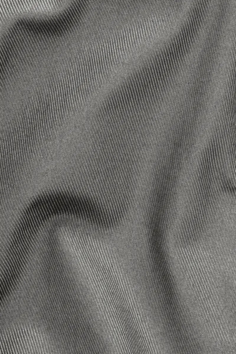 Mountain Gray Twill Cotton Shirt 2