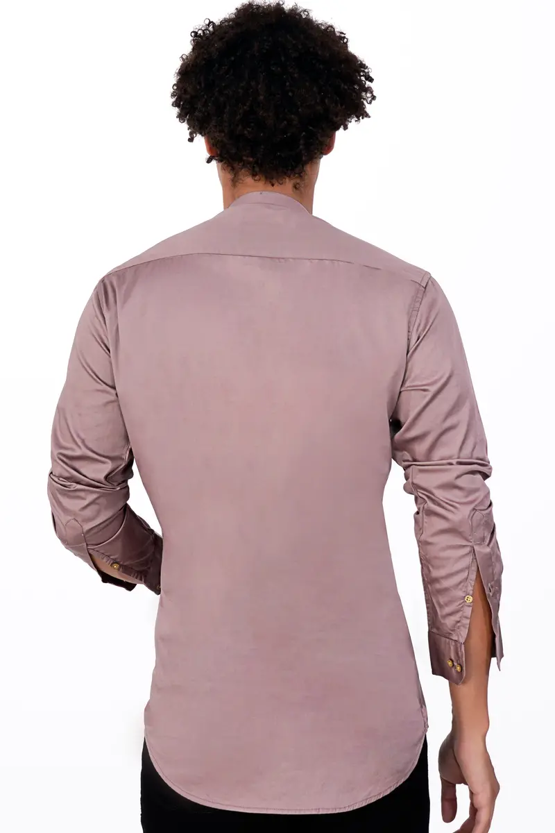 Mountain Lavender Hand Painted Super Soft Premium Cotton Designer Kurta Shirt 8