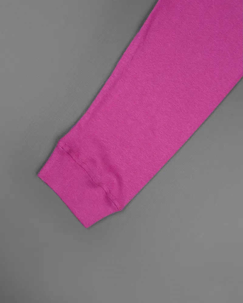 Mulberry Pink Full Sleeve Super Soft Premium Cotton Sweatshirt 5
