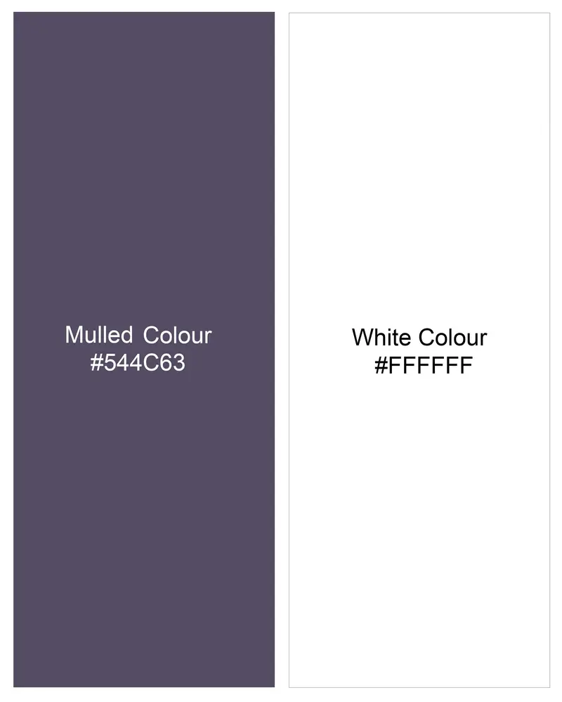 Mulled Blue Textured Pant 7