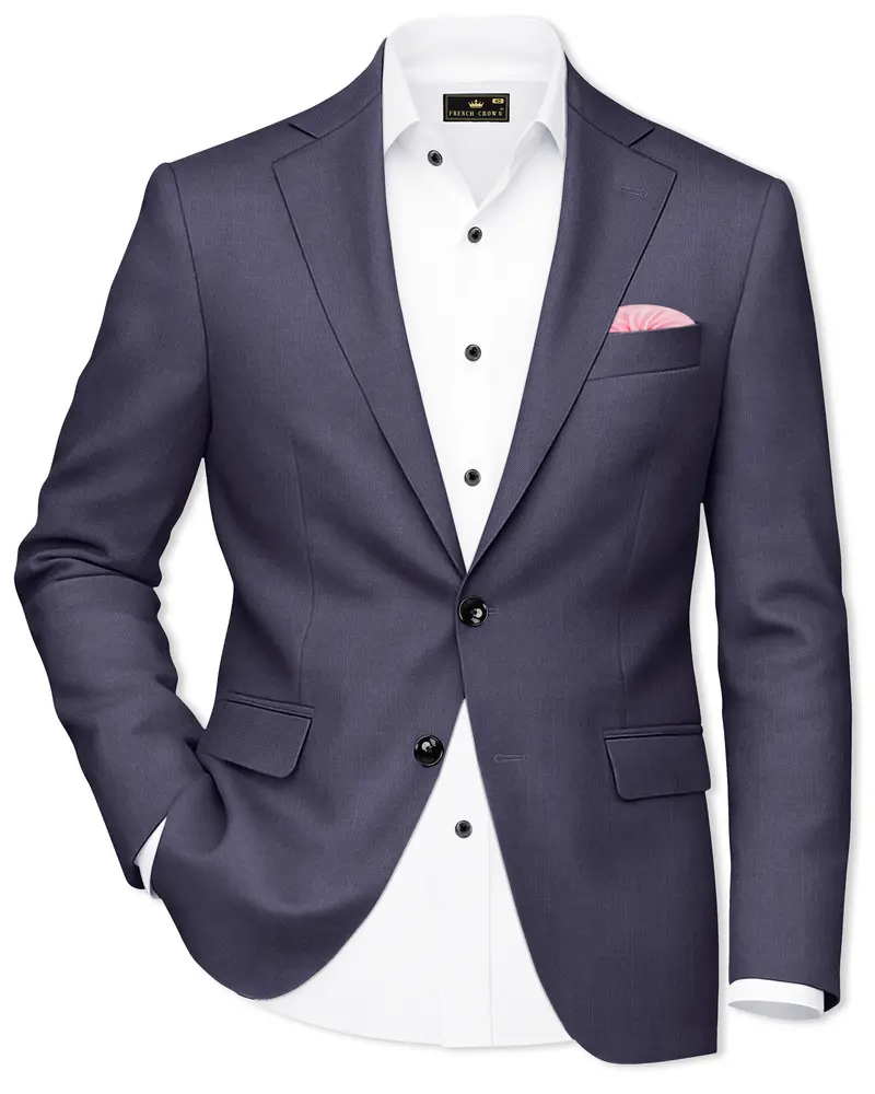 Mulled Grey Wool Rich Blazer 1